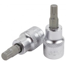 Головка торцевая с вставкой spline 1/2" M9 L=55 мм LICOTA (H4RM09)