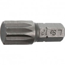 Бита 5/16" (8 мм) Spline M12 30 мм LICOTA (BSM230120-CK)